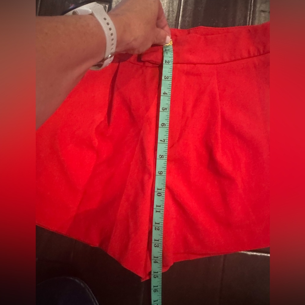 A New Day High Waist Red Shorts - Picture 5 of 6
